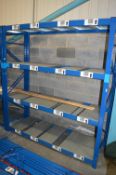 *Four Tier Boltless Racking 2.1m tall, 1.9m wide, 60cm deep