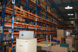 *Eleven Bays of High Low RH65 Racking (2.4m wide, 1.1m deep and 6m high) Comprising of Twelve