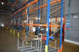 *Five Bays of High Low RH95 Pallet Racking (2.2m wide, 1.1m deep, 6m high) Comprising Six Uprights