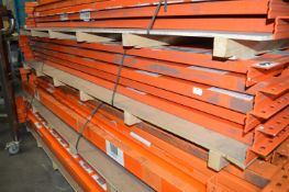 *High Low RH65 Pallet Racking Beams 2.4m