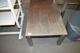 *Low Stainless Steel Table