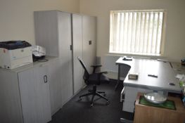 *Contents of First Floor Office to Include Three Double Door Storage Cabinets, Two Four Drawer