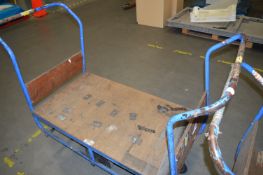 *Four Wheel Industrial Barrow