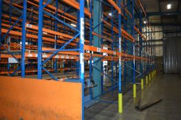 *Eight Bays of Medium Duty Pallet Racking (2.2m wide, 1.1m deep, 6m high)