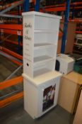 *Four Tier Shelf Unit on Cupboard Base