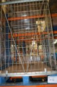 *Standard Pallet with Sheradised Steel Cage (stackable)