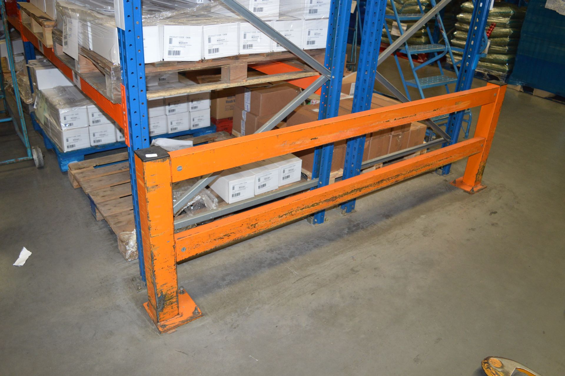 *Double Bay Safety Rail for Pallet Racking ~2.5m long 75cm high