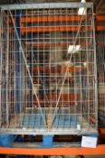 *Standard Pallet with Sheradised Steel Cage (stackable)