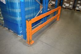 *Double Bay Safety Rail for Pallet Racking ~2.5m long 75cm high