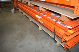 *Twenty-Five High Low RH65 Pallet Racking Beams 2.4m