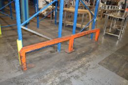 *Double Bay Low Safety Rail for Pallet Racking ~2.9m long