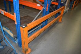 *Double Bay Safety Rail for Pallet Racking ~2.5m long 75cm high