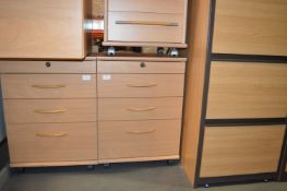 *Standalone Three Drawer Pedestal