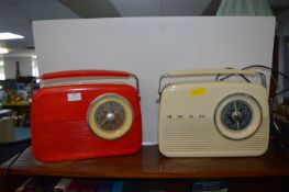 Two Bush Vintage Style Radios