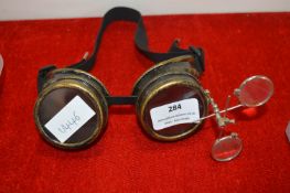 Pair of Steampunk Goggles