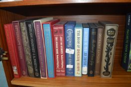 Twelve Boxed Folio Society Editions