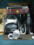 Electrical Items; Mini Record Player, Radios, Phones, etc.