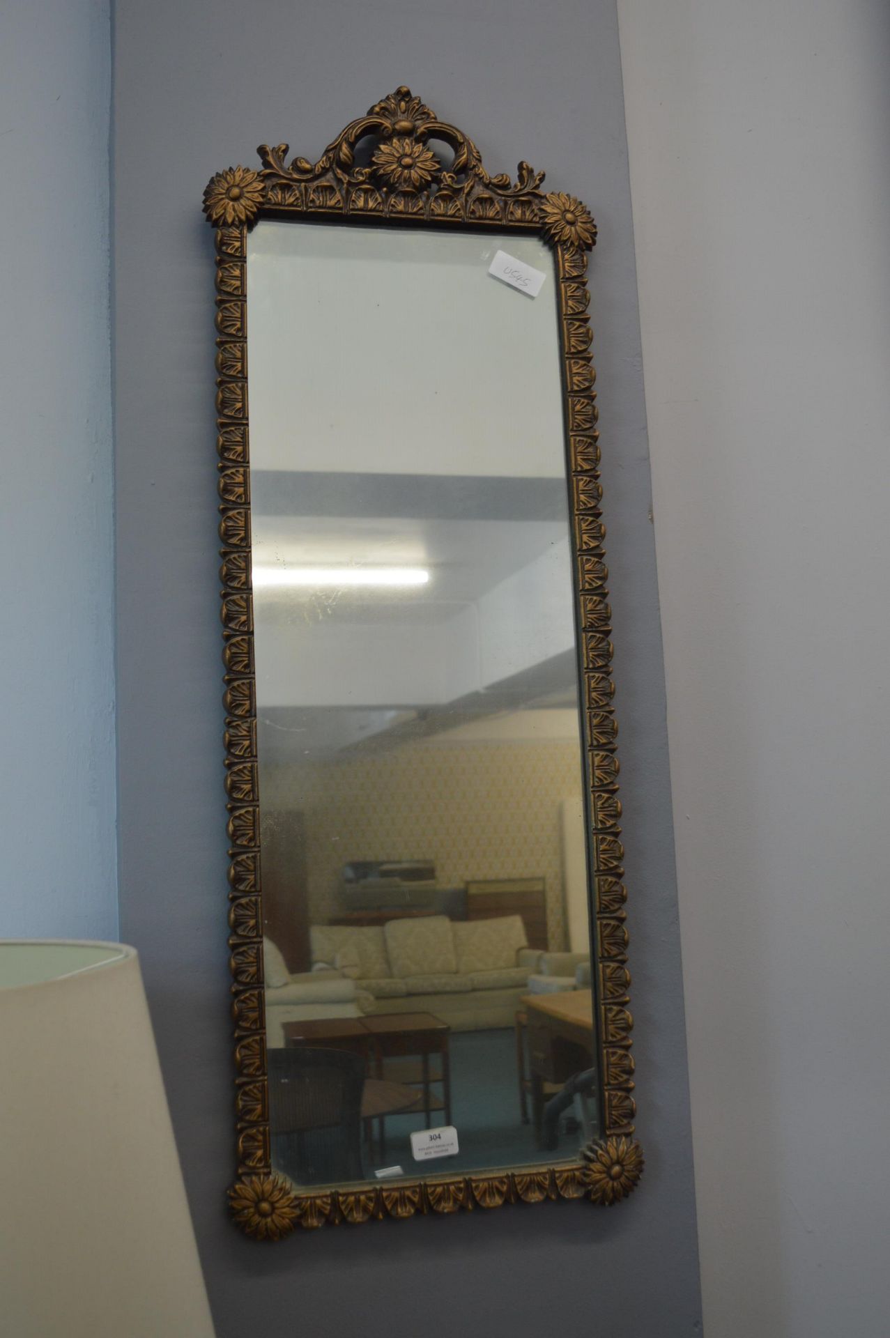 Decorative Gilt Framed Mirror