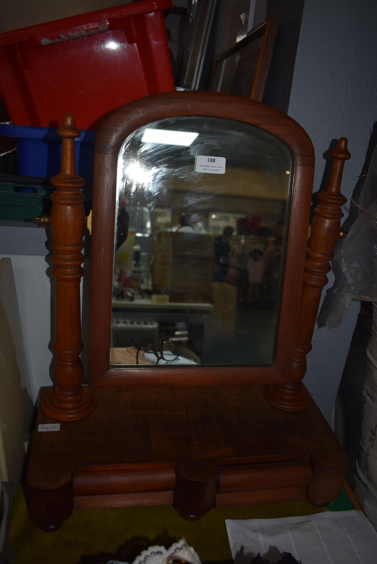 Mahogany Dressing Table Mirror