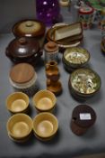 Vintage Pottery Including Hornsea Storage Jars, et