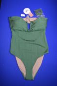 *Pily Q Jena Green One-Piece Swimsuit Size: L RRP: £180