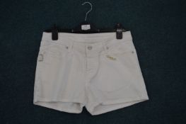 *Zadig & Voltaire White Denim Shorts Size: 38 RRP: £175