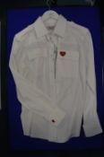 *Bezo of London Ladies White Shirt Size: L