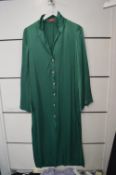 *Staud Green Shirt Dress Size: S