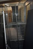 *Wire Cage Locker with Six Compartments