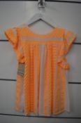 *Devotion Tins Orange Cotton Top Size: M