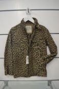 *Zadig & Voltaire Khaki Canvas Leo Jacket Size: XS