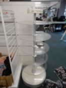 *Circular Perspex Shop Display Unit