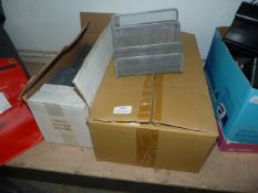 *Box of Wall Brackets and Stationery Dividers