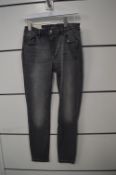 *DL 1961 Florence Skinny Mid Rise Grey Jeans Size: 30