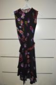 *Black Floral Dress (unsized)