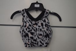 *Varley Cheetah Bralette Size: XXS