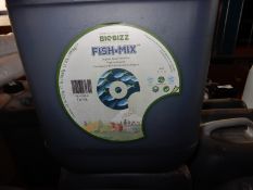 1x 10L of Biobizz Fish Mix Organic Grow Fertiliser