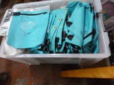 *Plastic Box of Blue Versapak Security Bags