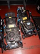 *2x Mac Allister Petrol Driven Lawnmowers with Briggs & Stratton 300e Engines