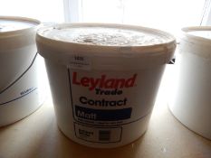 1x 10L of Leyland Contract White Emulsion Matt