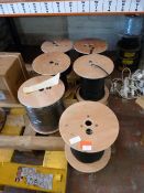*Six Reels of Two Core and Coaxial Cable RG59K-2C-