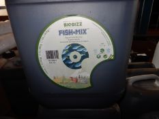 1x 10L of Biobizz Fish Mix Organic Grow Fertiliser