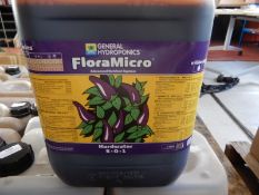 1x 10L of General Hydroponics Flora Micro Hard Water 5-0-1