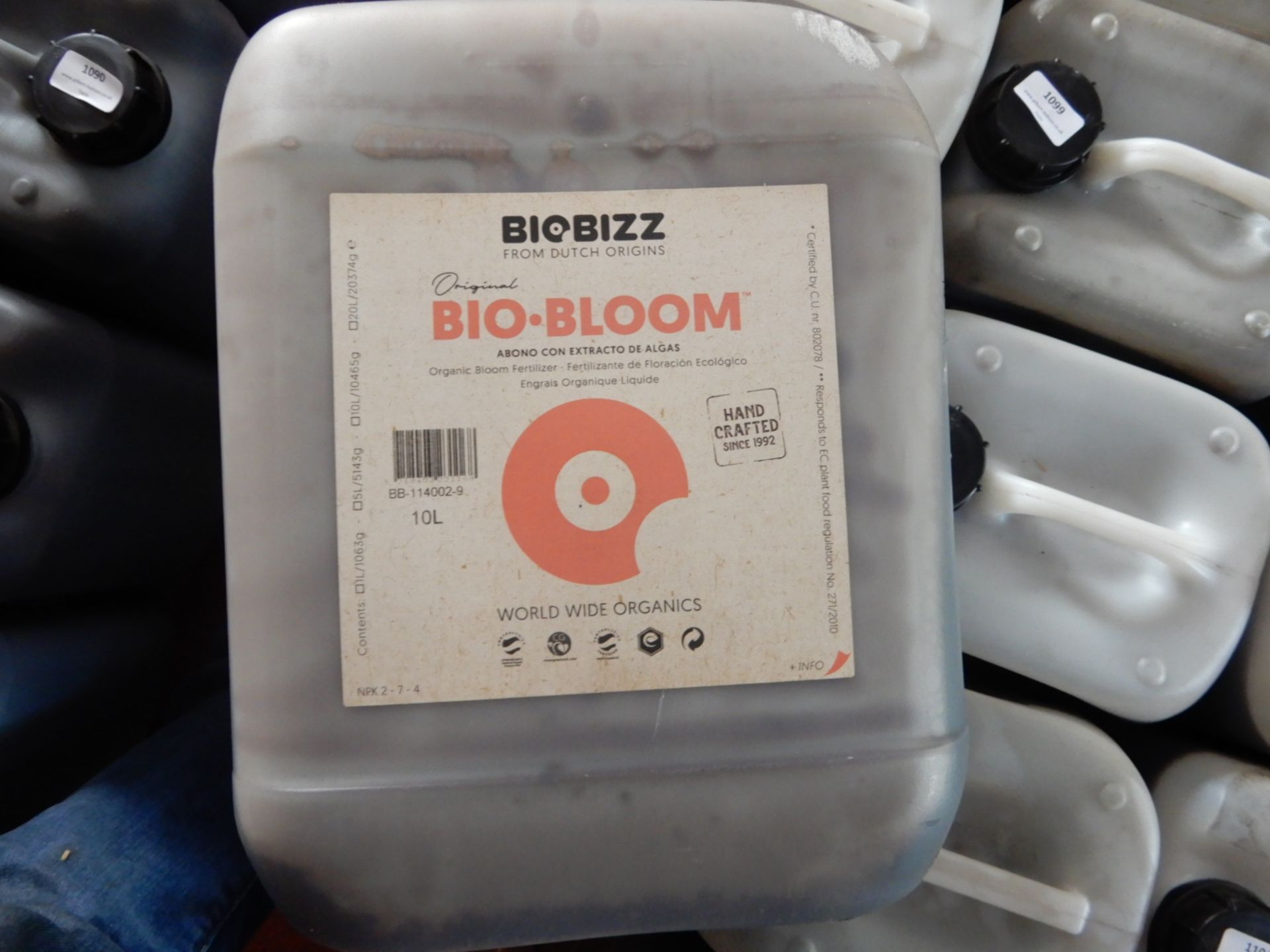 1x 10L of Biobizz Bio Bloom Organic Fertiliser