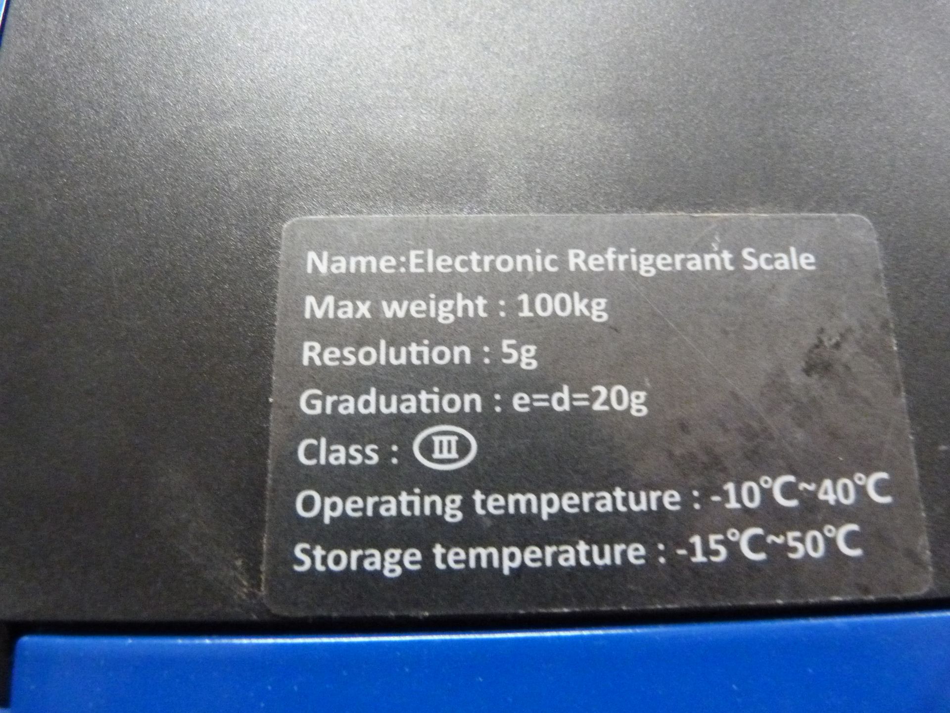 *Yellow Jack Portable Refrigerant Scale Max Weight - Image 2 of 2