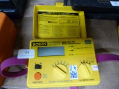 *Robin Microprocessor Controlled RCD Tester Model: