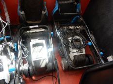 *2x Mac Allister Electric Lawnmowers with Collector Boxes