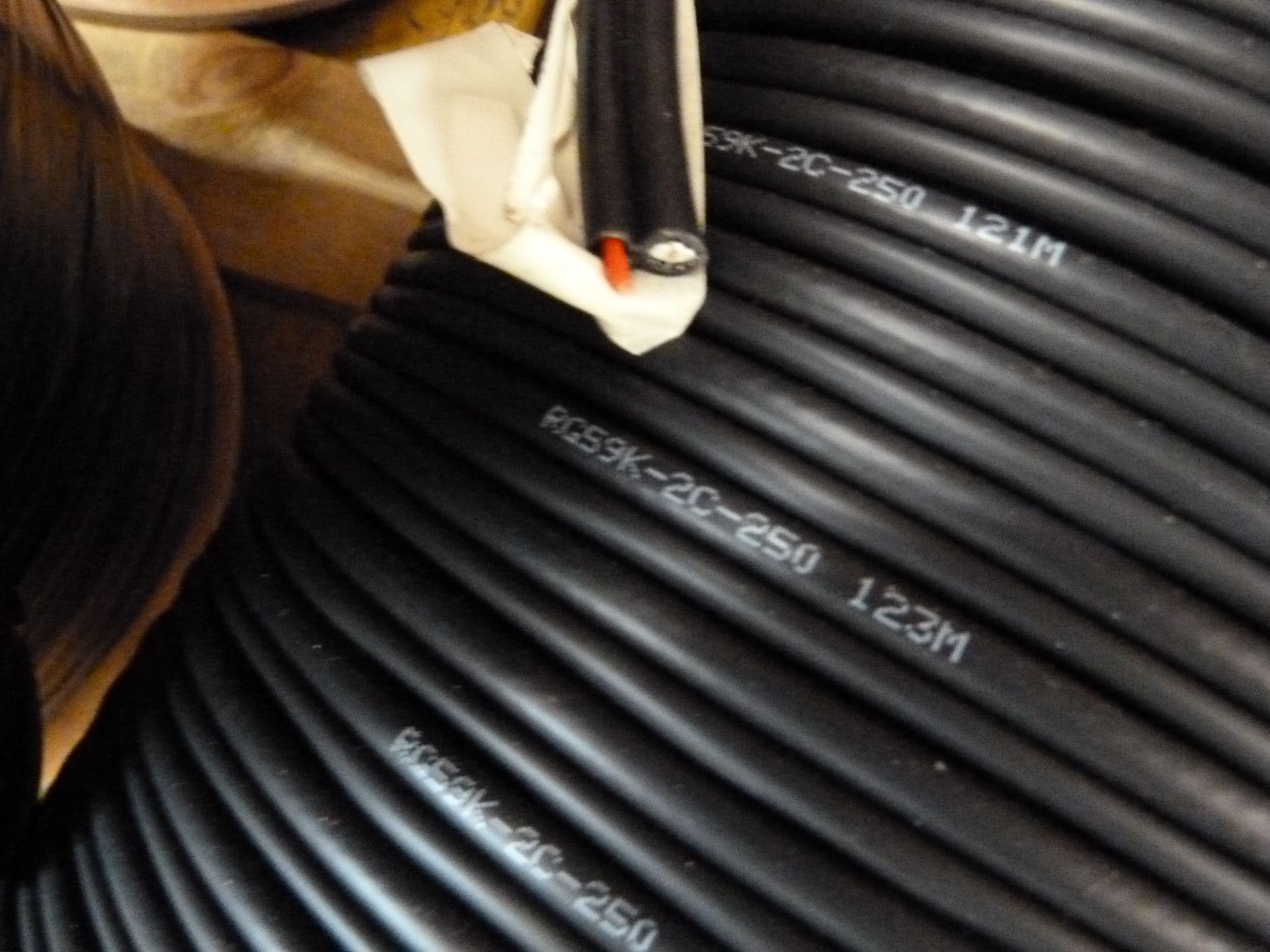 *Six Reels of Two Core and Coaxial Cable RG59K-2C- - Image 2 of 2
