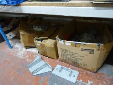 *Three Boxes of Various Galvanised Fixing Brackets