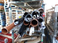*Large Quantity of Wastepipe, Guttering, Small Bor